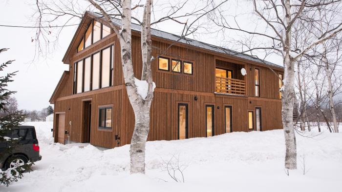 Exterior in winter