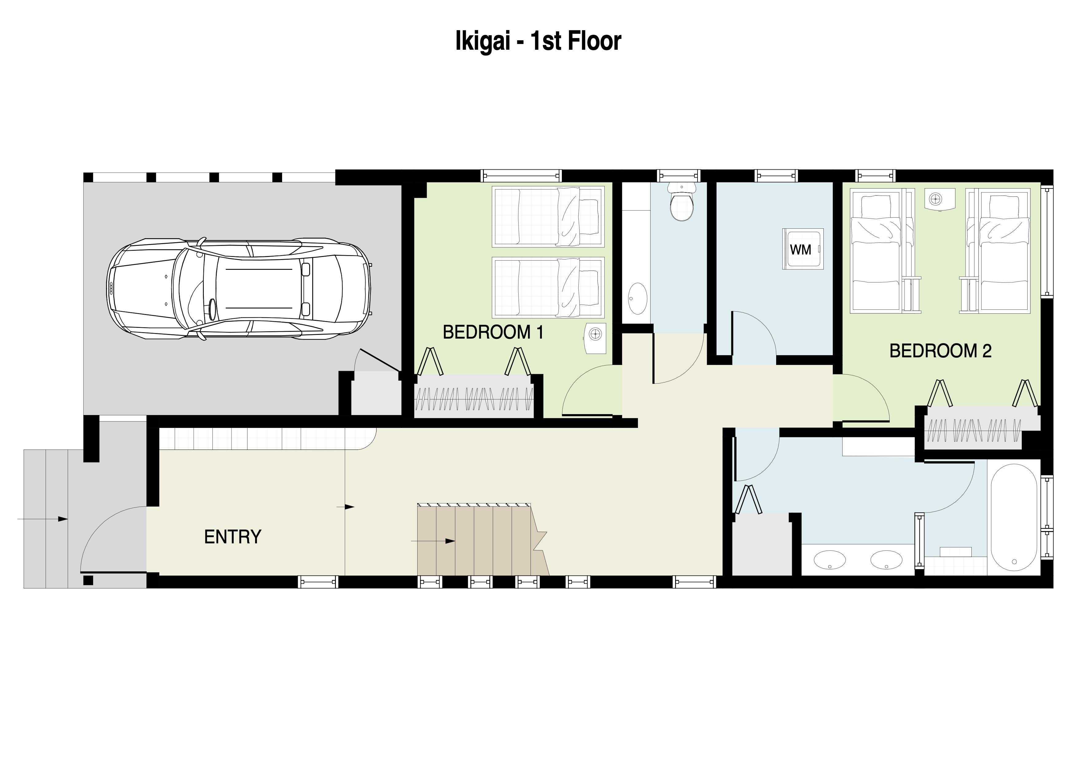 Ikigai First Floor Plan