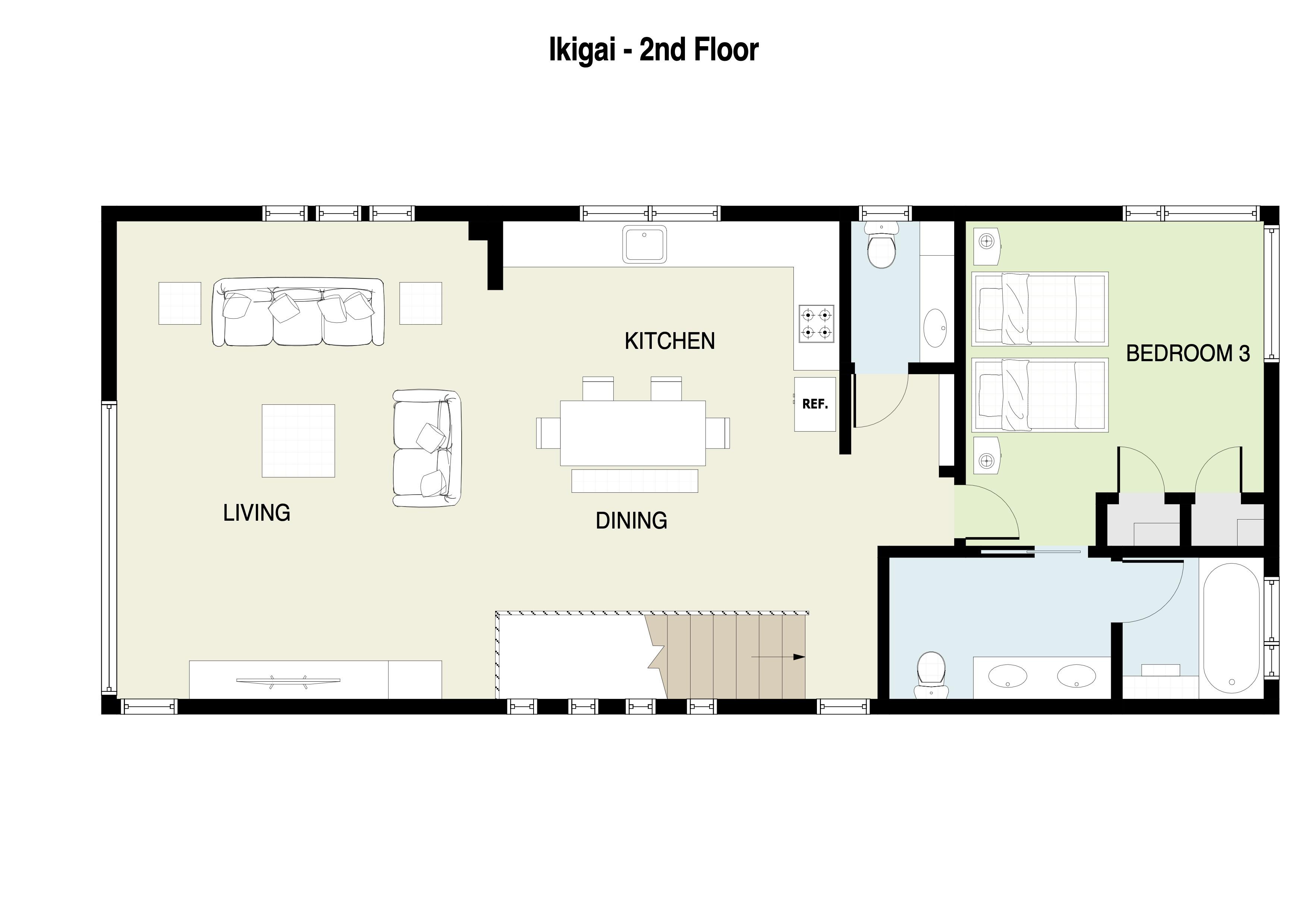 Ikigai Second Floor Plan