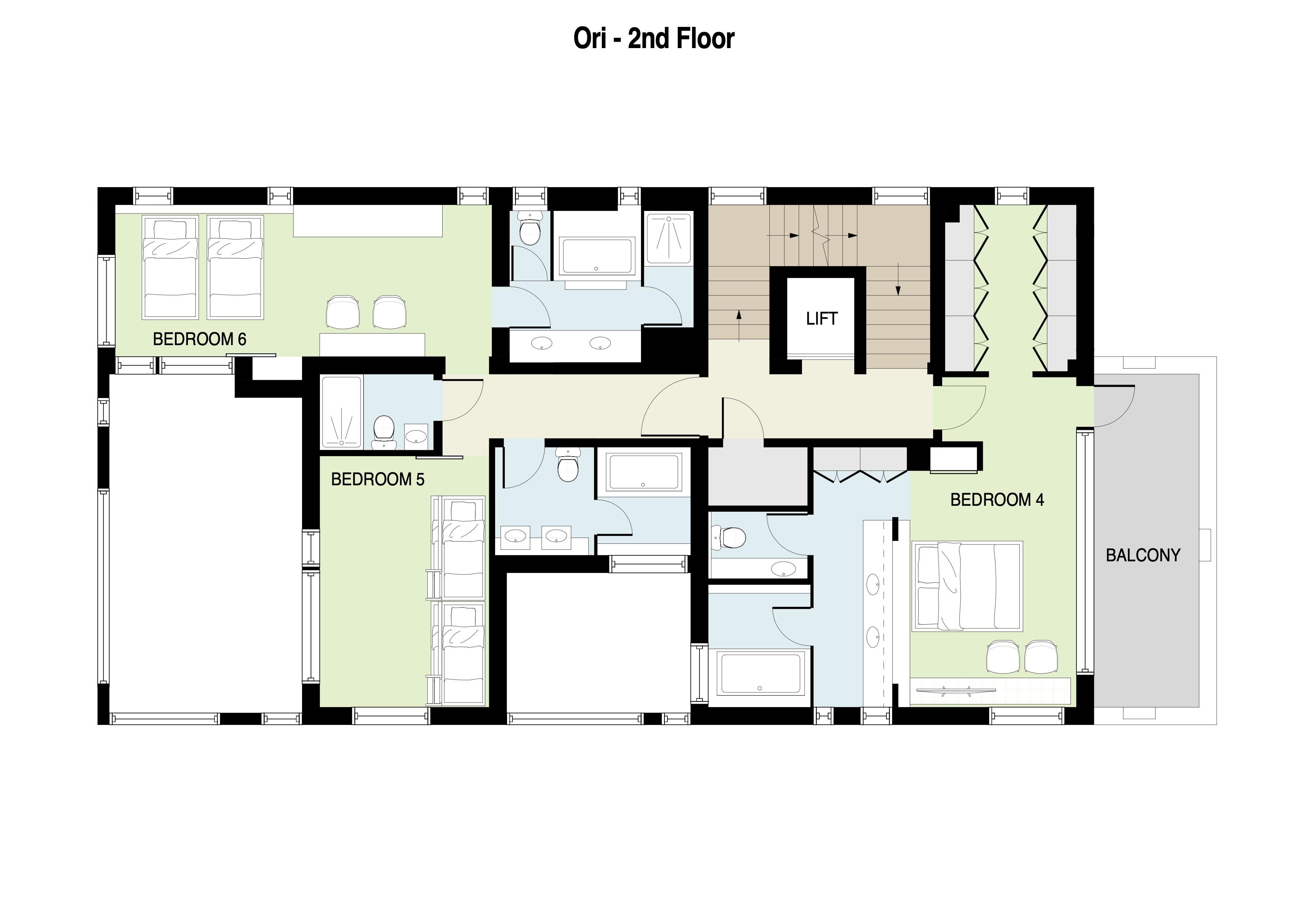 Ori 2nd floor plans