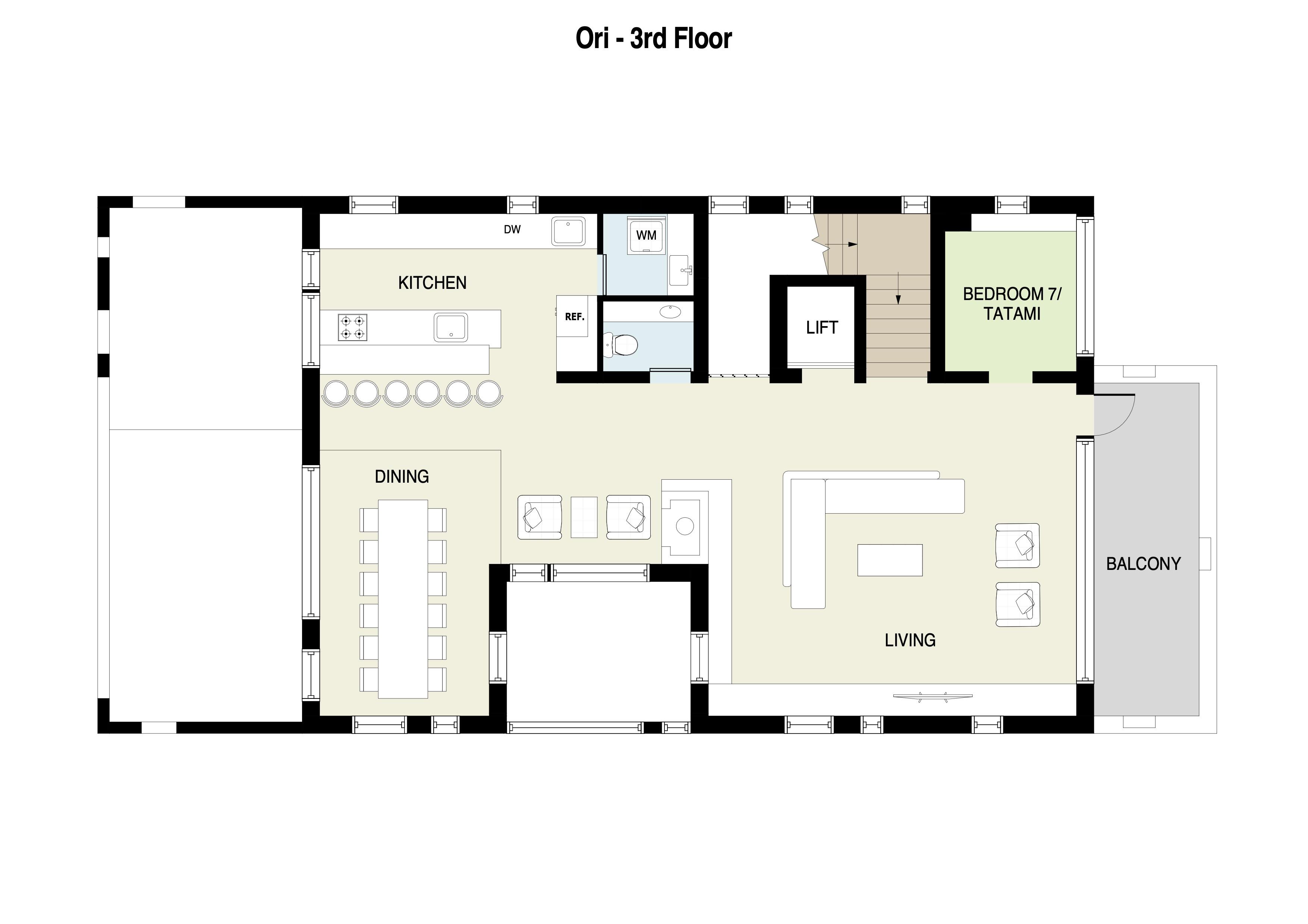 Ori 3rd floor plans