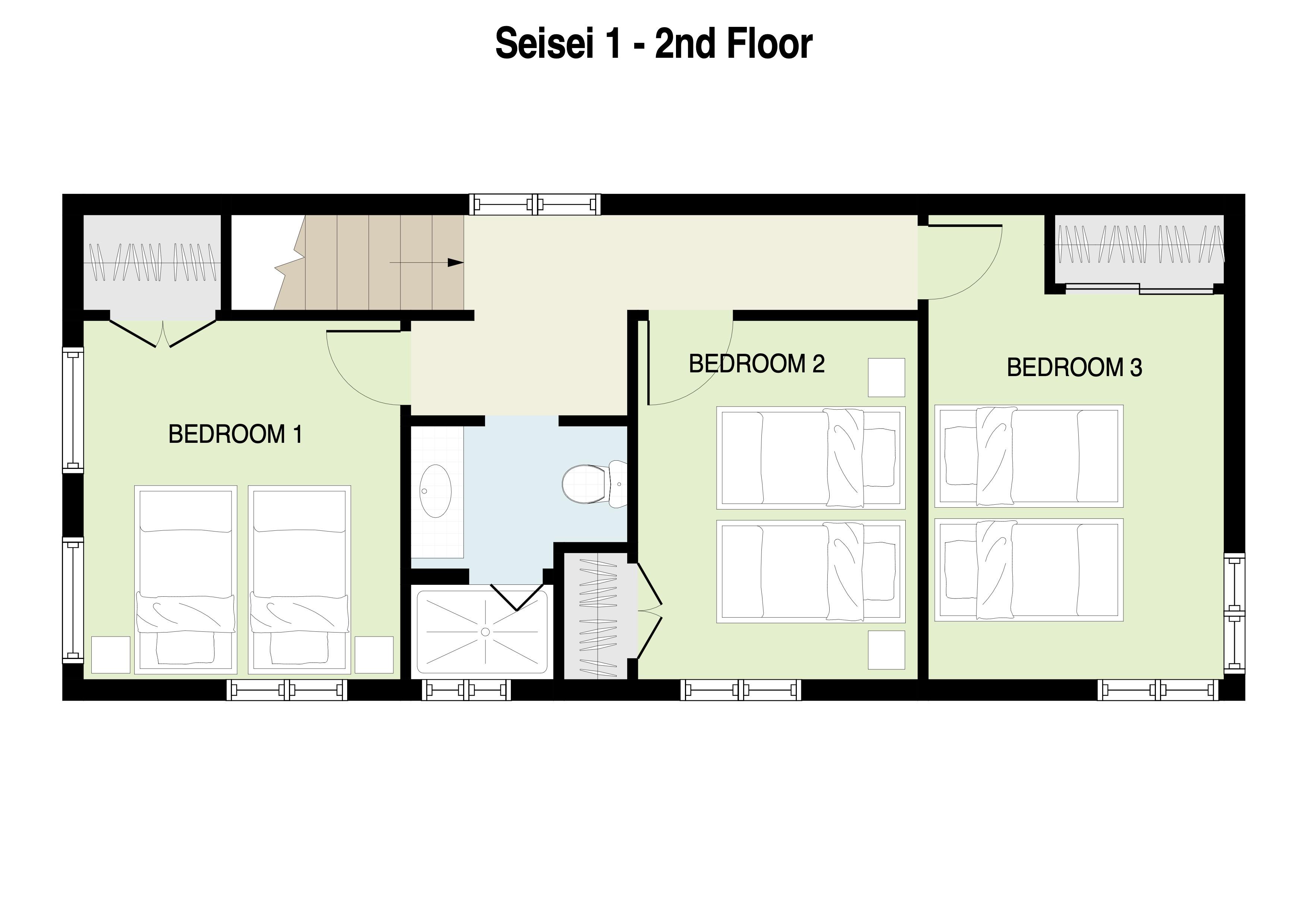 Seisei 1 2nd floor plans