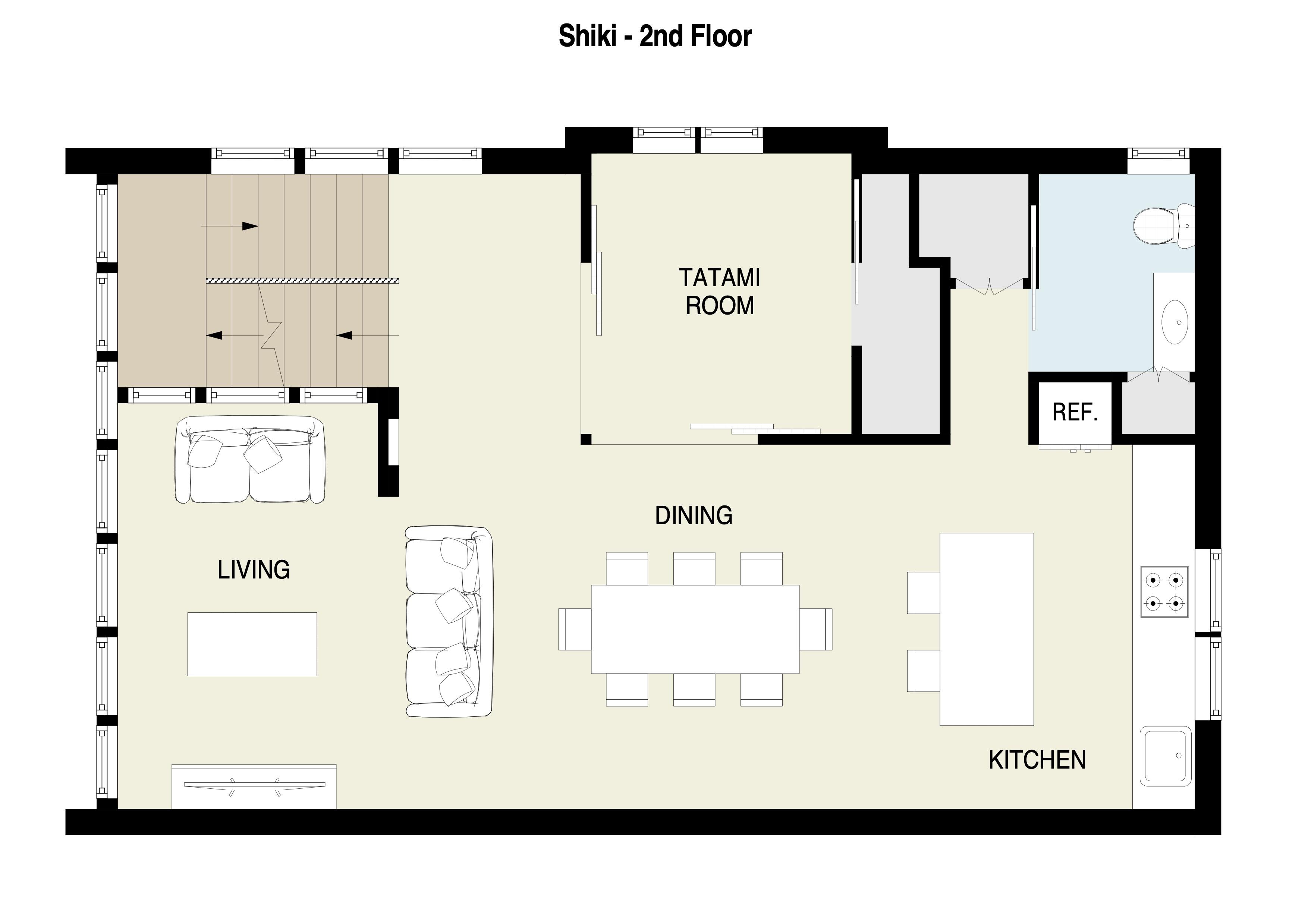 Shiki 2nd floor plan