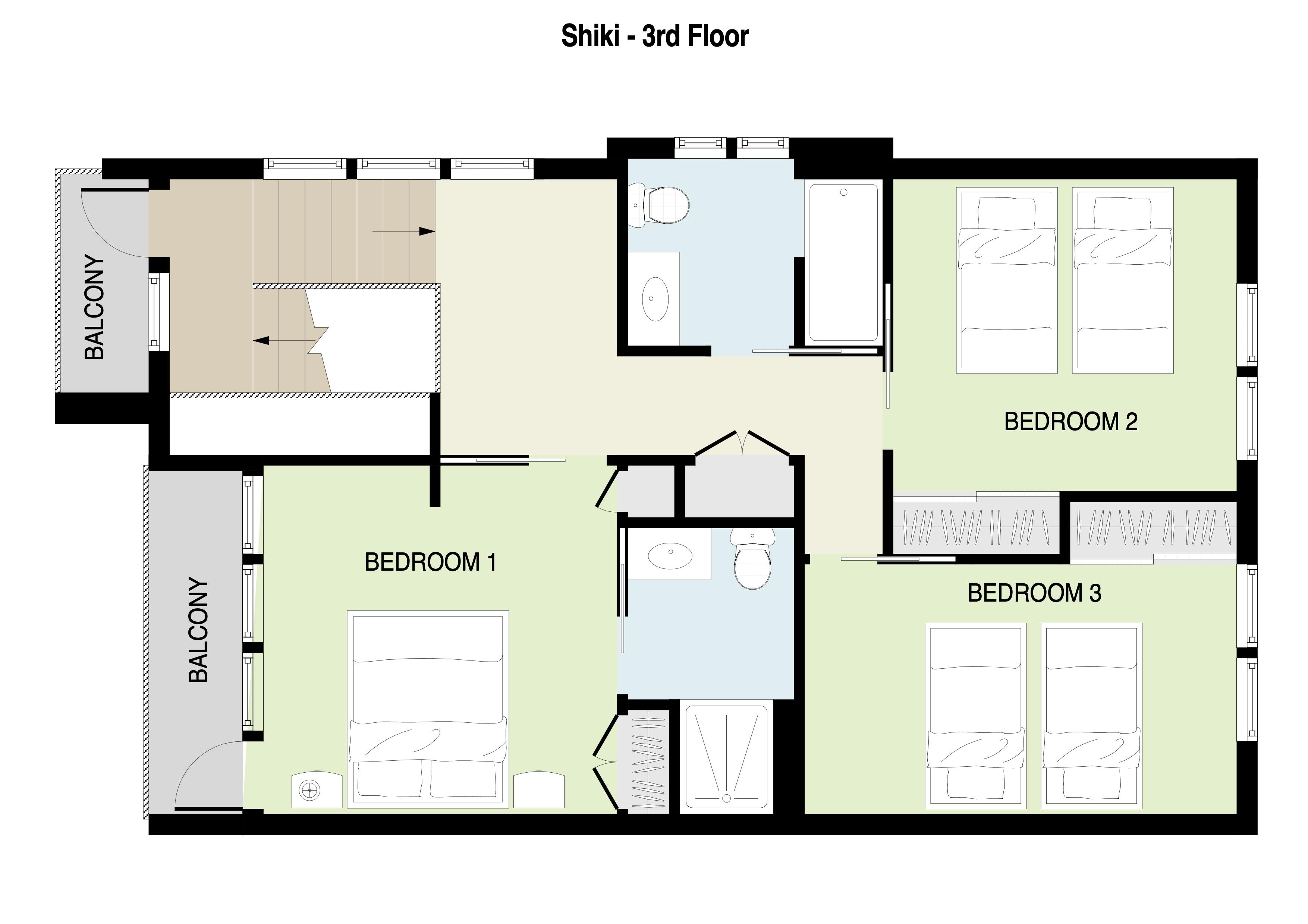 Shiki 3rd floor plan