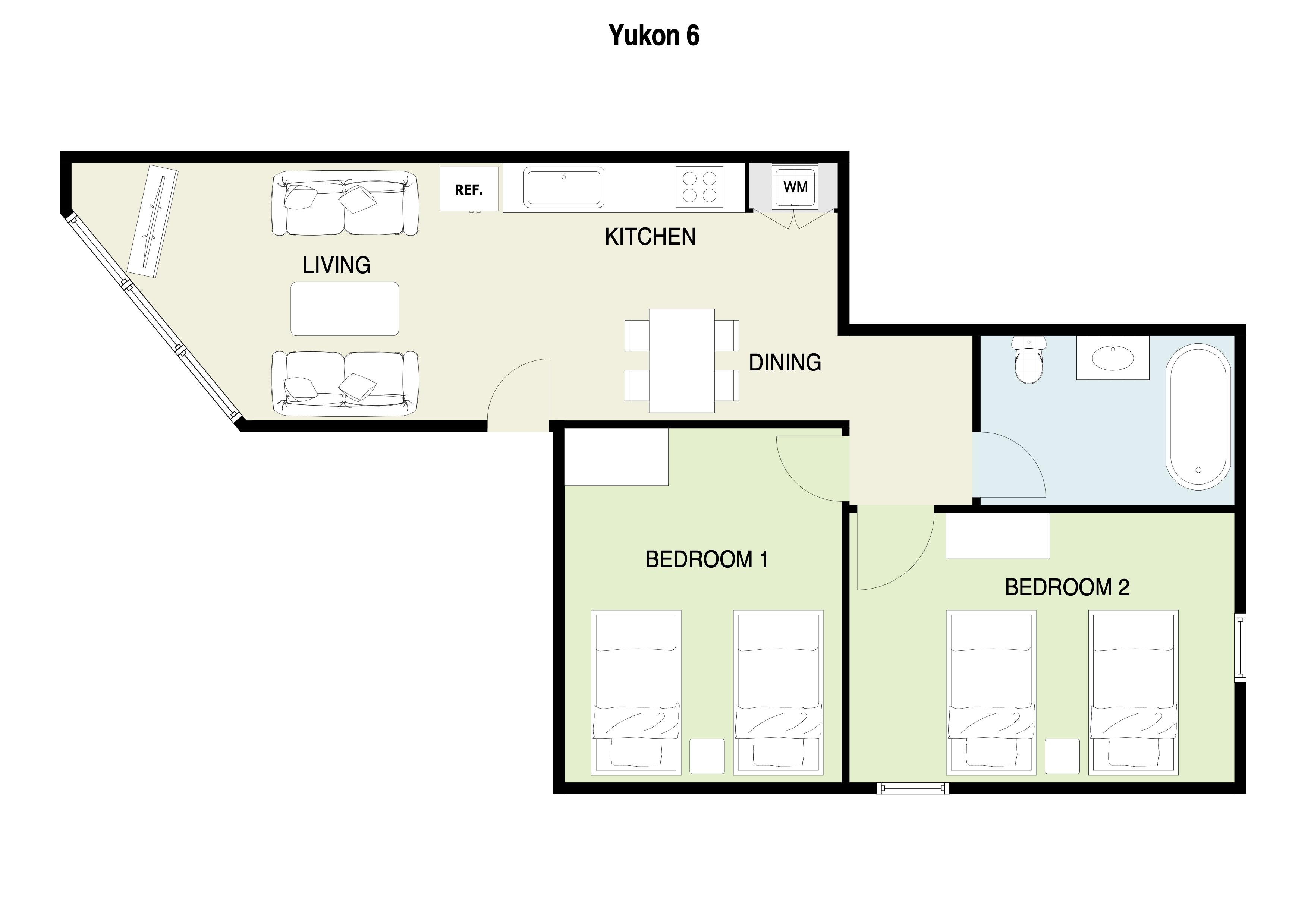 Yukon 6 floor plan