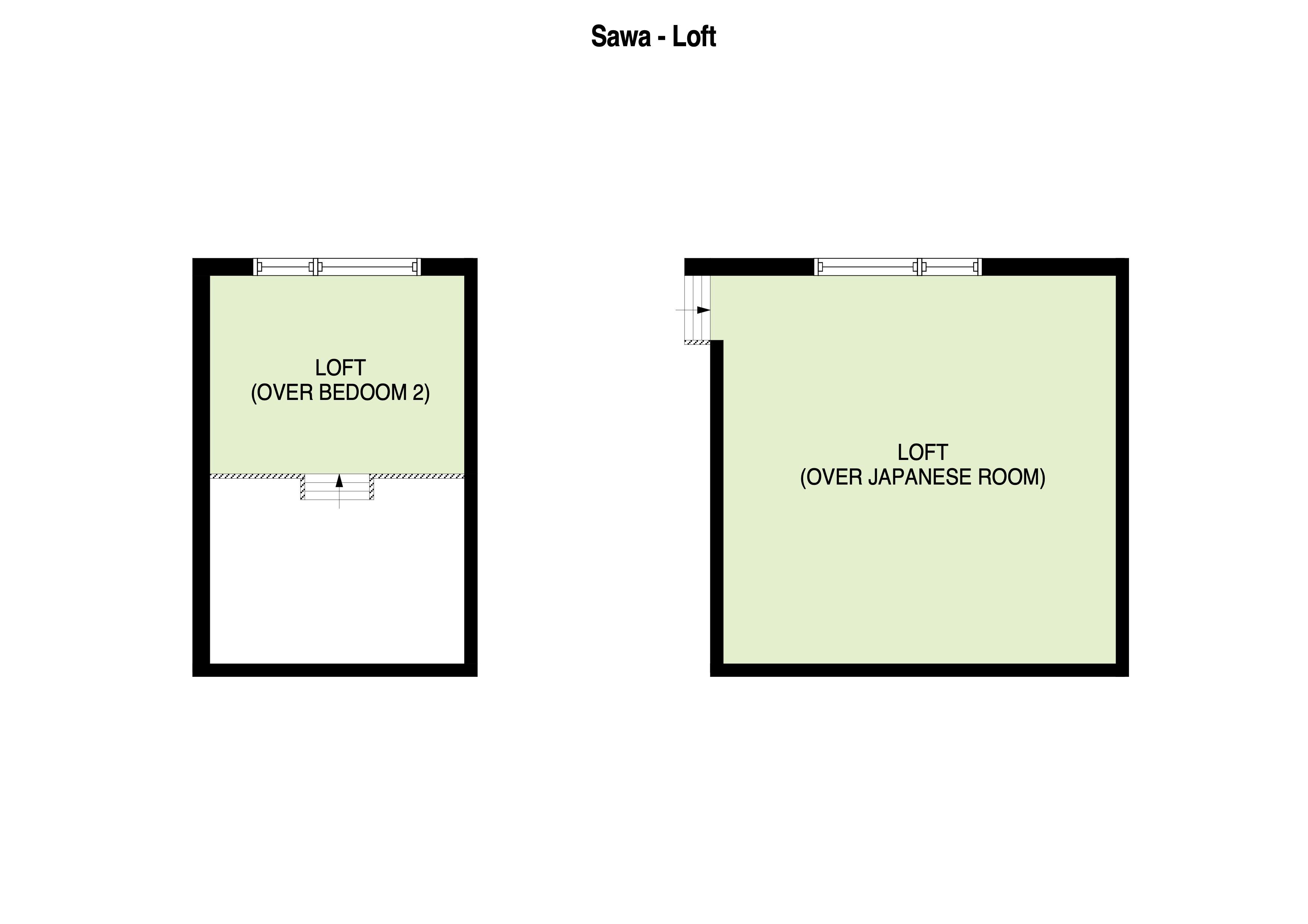 Sawa Chalet loft Floor Plan