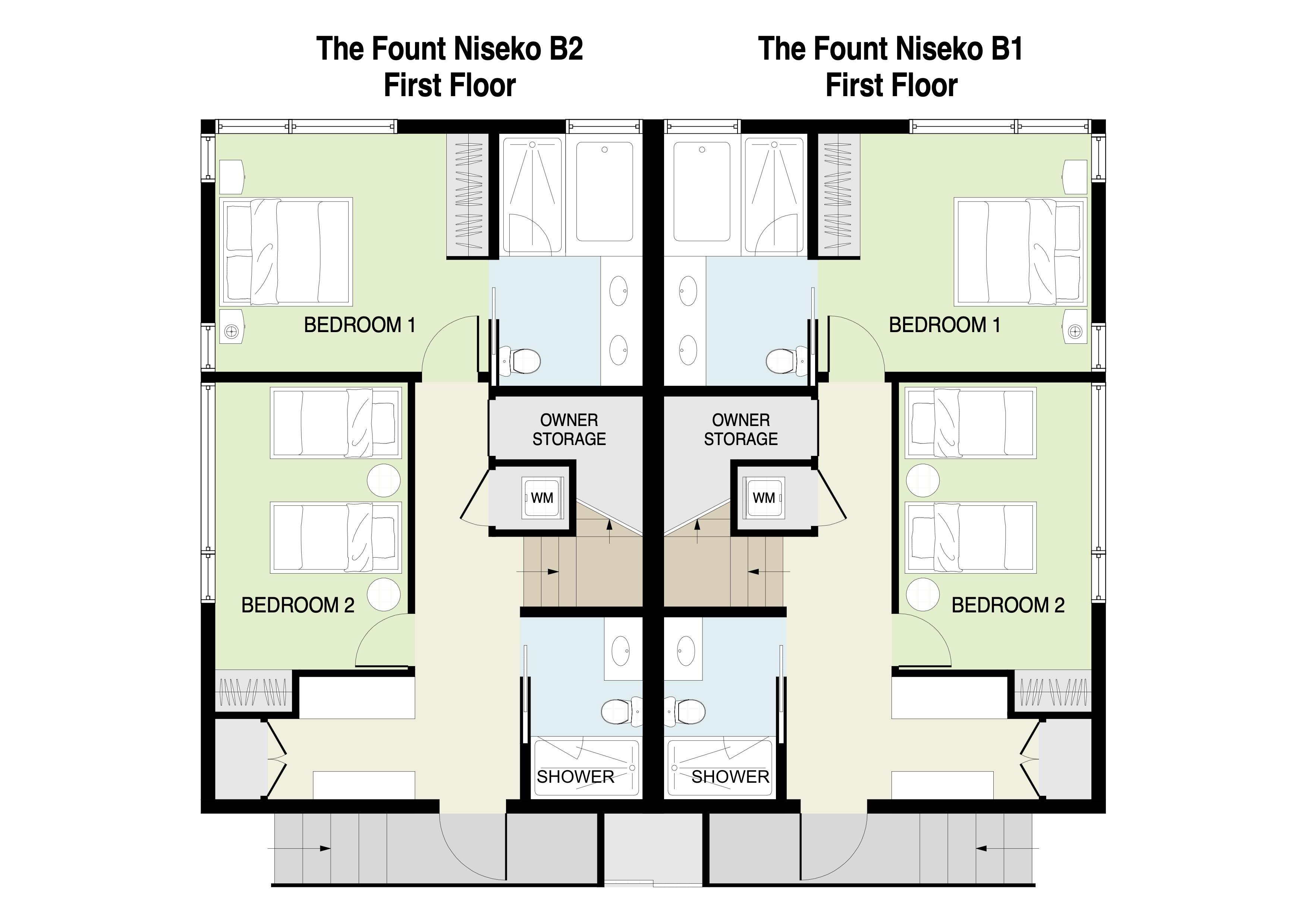 The Fount First Floor plan