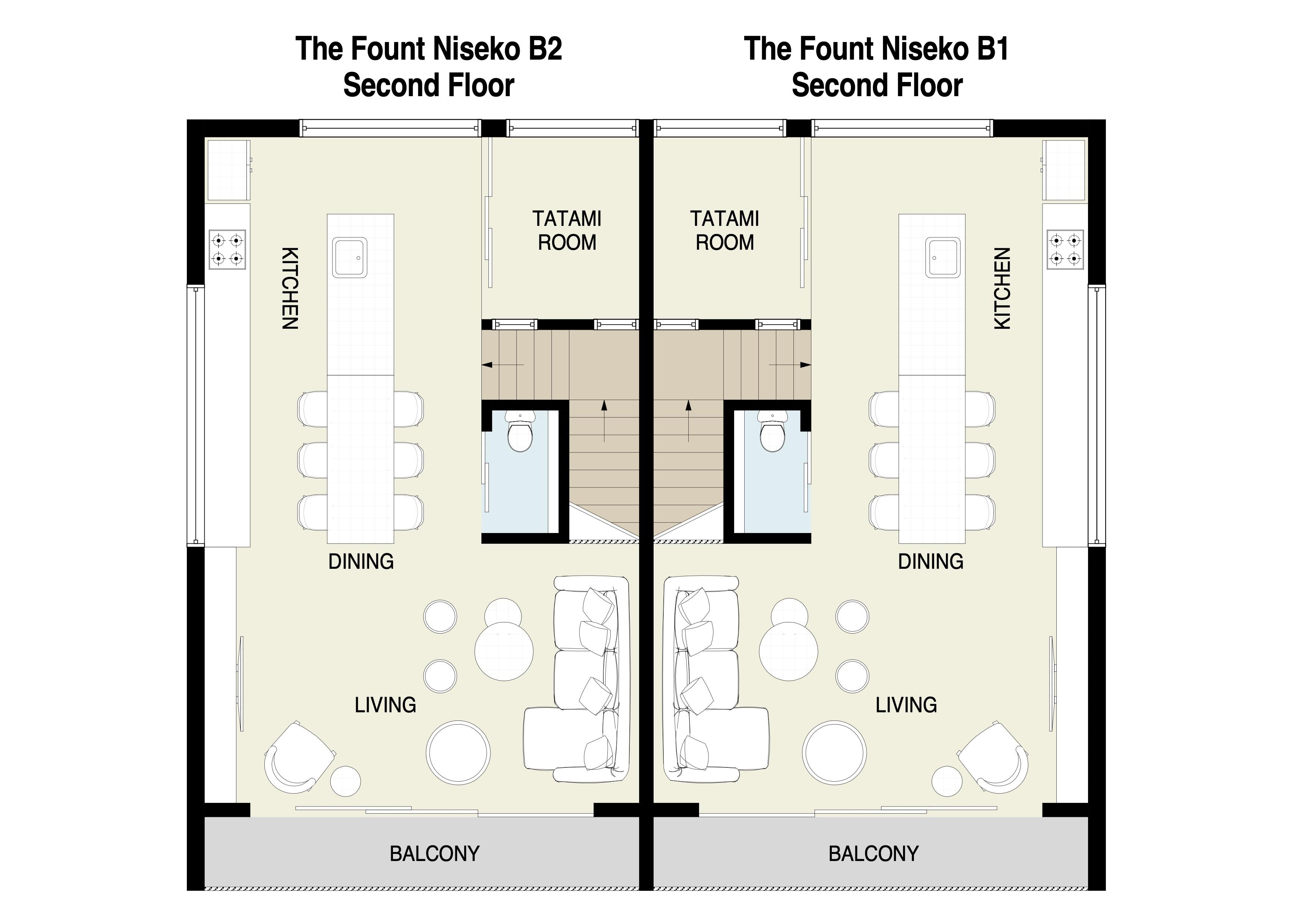 The Fount second Floor plan