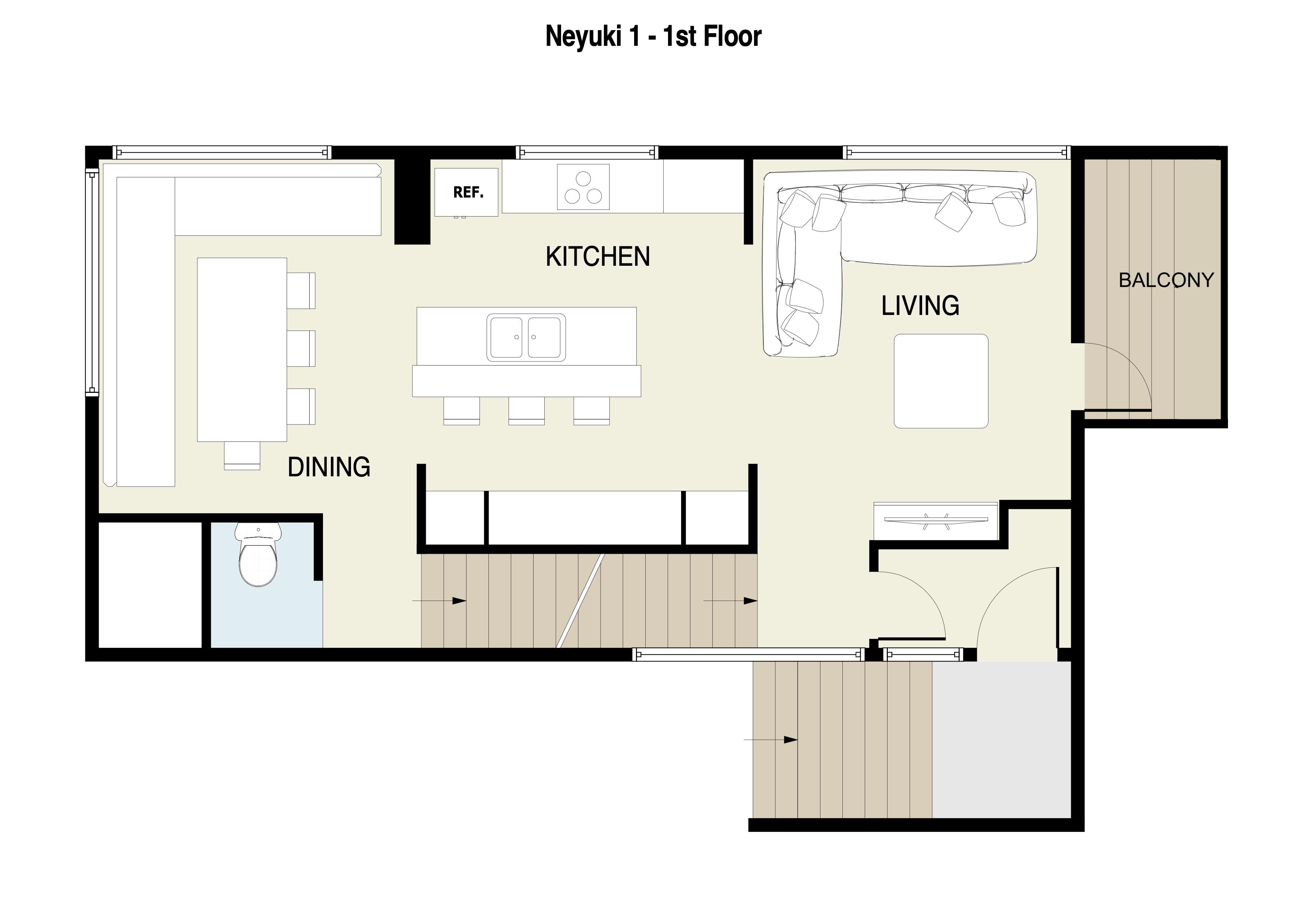 Neyuki 1 - 1st Floor floor plan