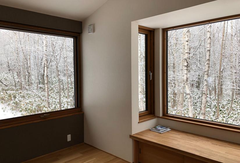 window views in winter 