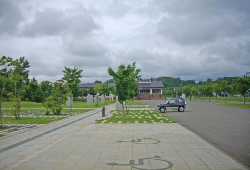 Kutchan Natural History Museum Lucky to find a park, Kutchan Natural History Museum