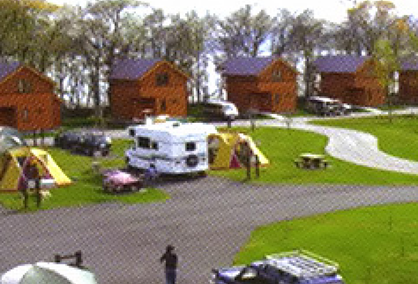 Lake Toya Takarada camp site