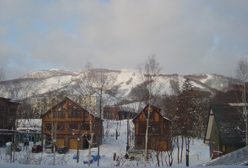 Genji ski hill view