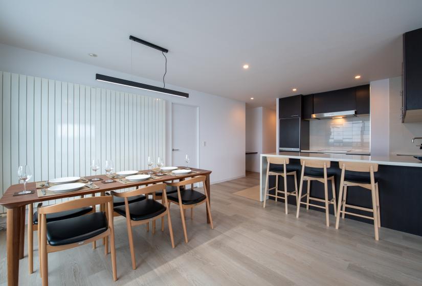 Kitchen dining table and chairs