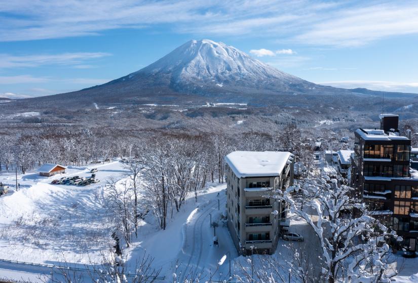 The Freshwater with views of Mt Yotei